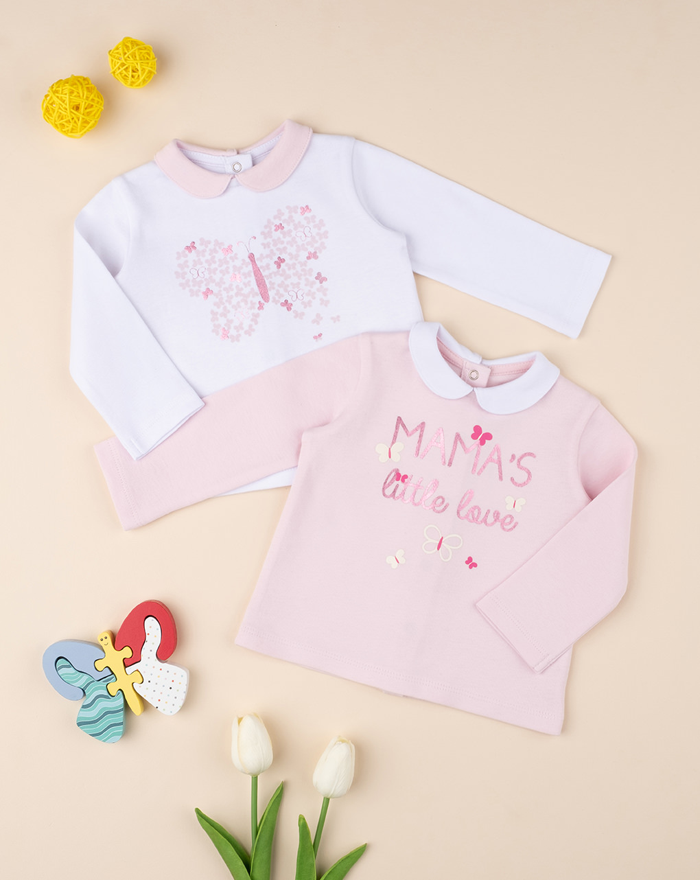 Pack 2 t-shirts "little love" - Prénatal