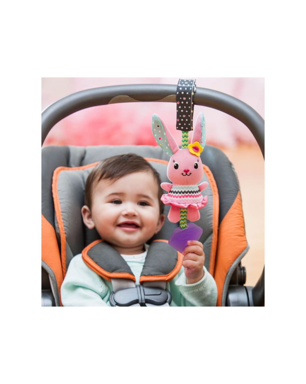 Infantino - accesorio de gimnasia - conejito - INFANTINO