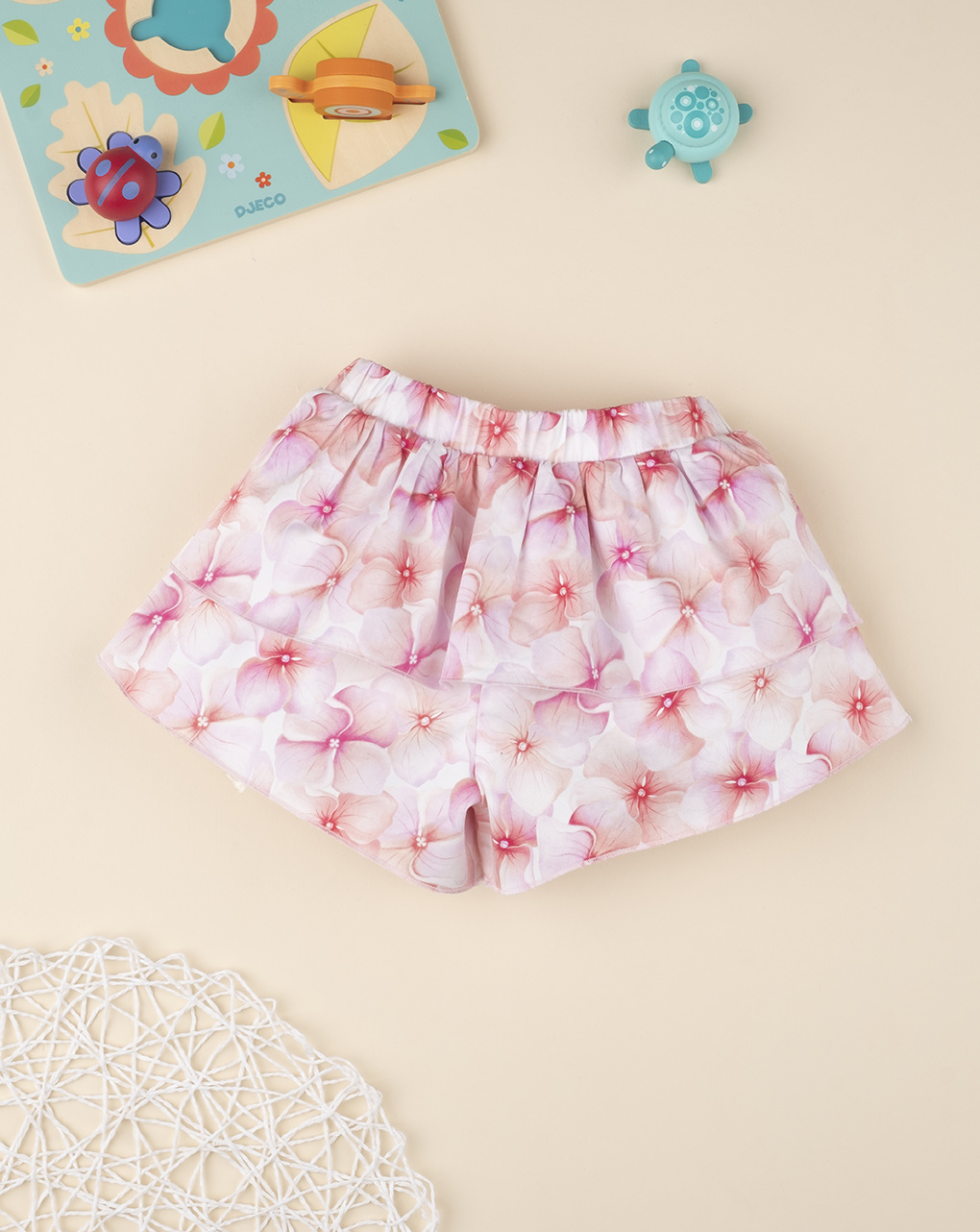 Pantalones cortos niña "flor" - Prénatal