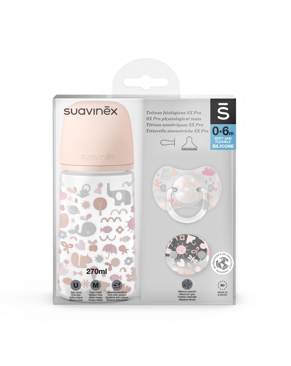 Suavinex - set regalo baby memories rosa - Suavinex
