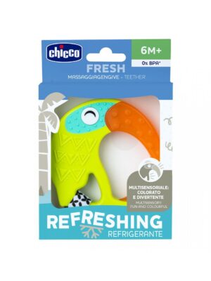 Chicco - mordedor fresh funny tucan 3d 4m+ - Chicco