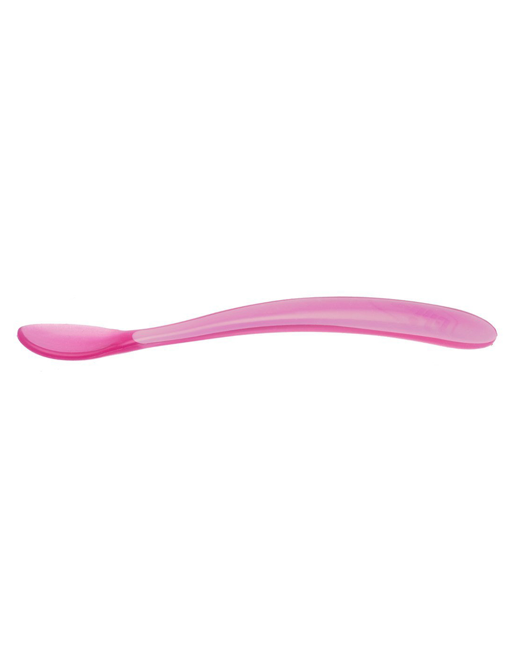 Chicco - cuchara de silicona suave 6m+ rosa (2pcs) - Chicco