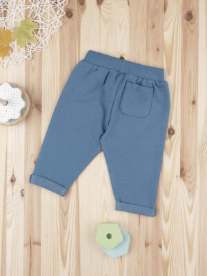 Pantalone de felpa boy blu - Prénatal