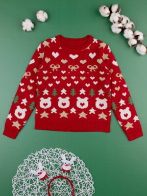 Jersey navideño de tricot para niña - Prénatal