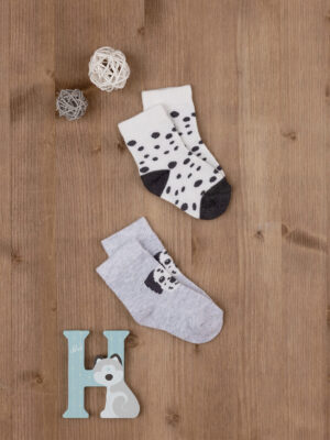 Pack 5 calcetines mujer cortos animal print - TRICOT