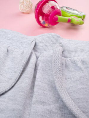 Pantalones de chándal para niños de color gris - Prénatal