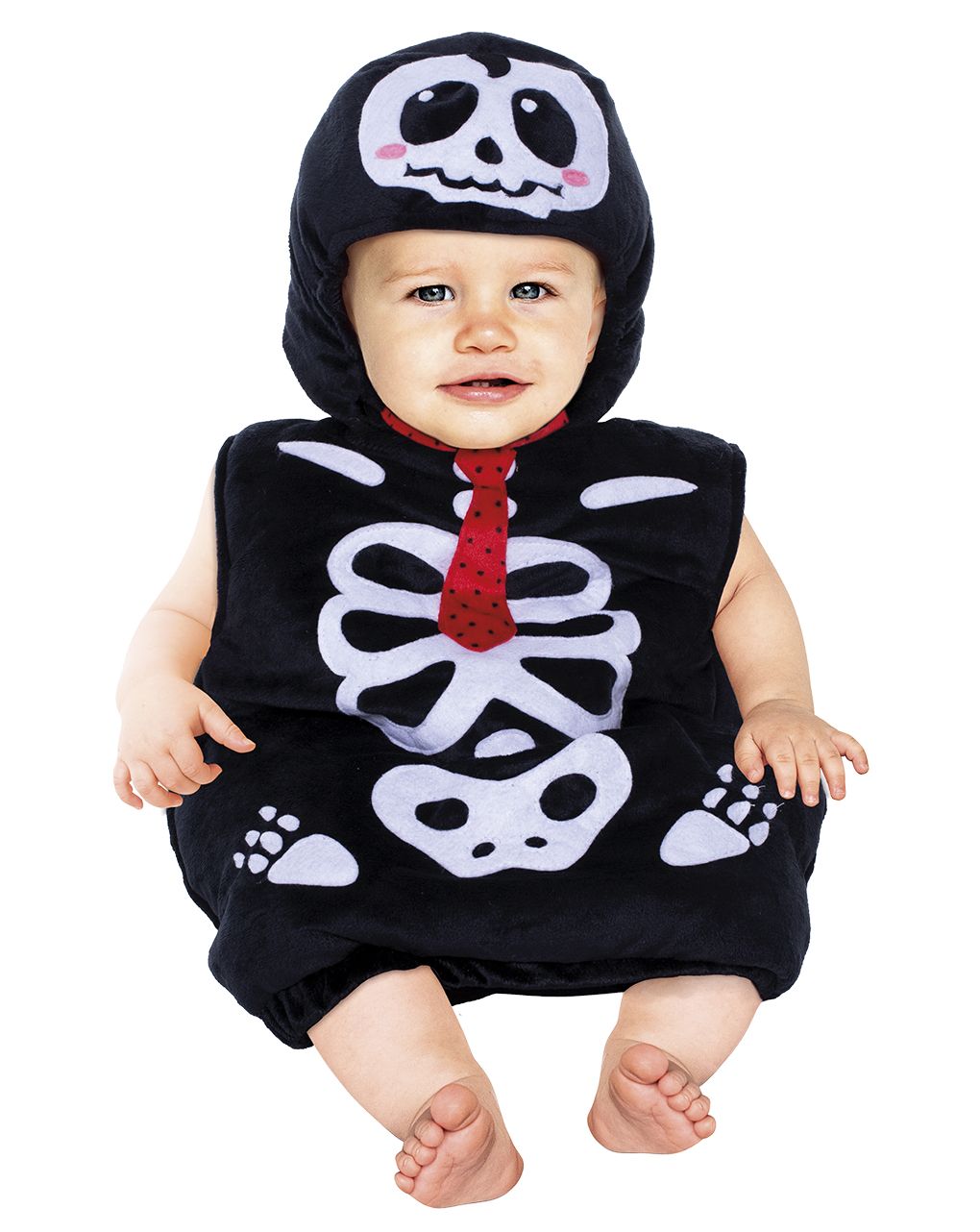 Disfraz de esqueleto para bebé 0-12 meses - carnaval queen - Carnaval Queen