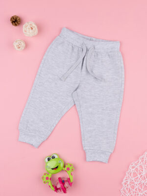 Pantalones de chándal para niños de color gris - Prénatal