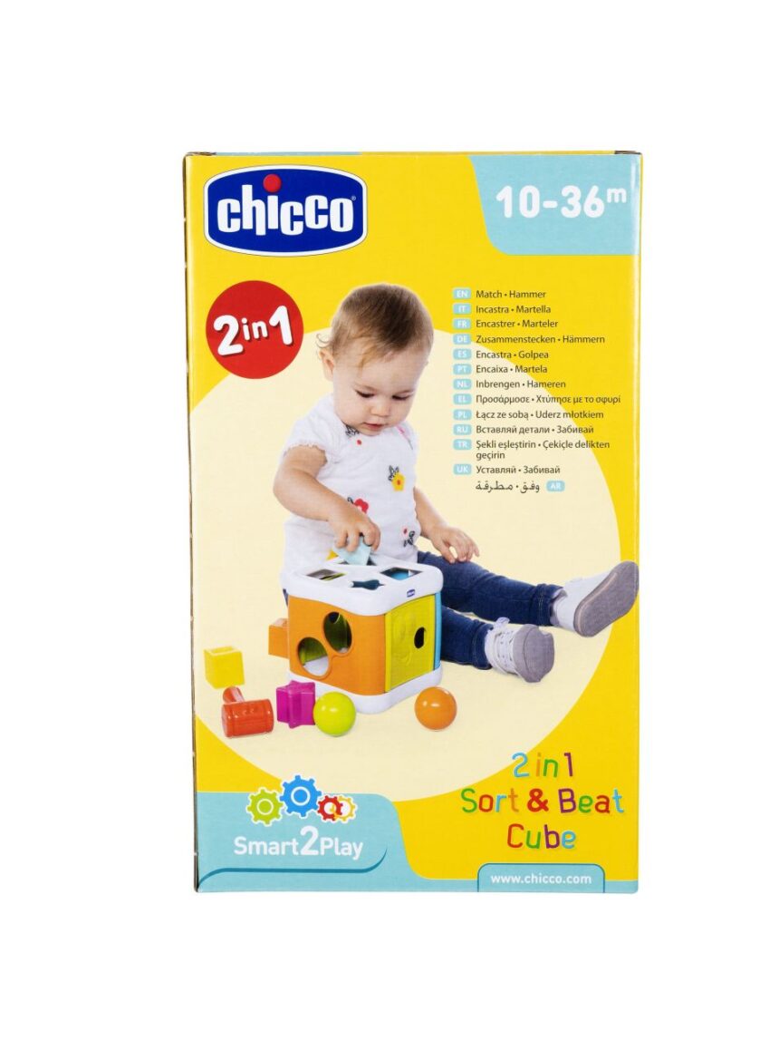 Cubo click & hammer 2en1 - chicco - Chicco