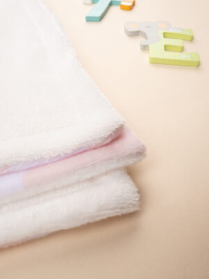 Manta de lana rosa para bebé niña - Prénatal