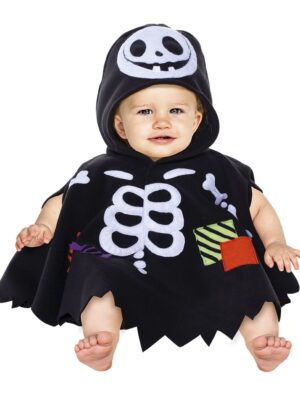 Capa de esqueleto 9-18 meses - reina del carnaval - Carnaval Queen