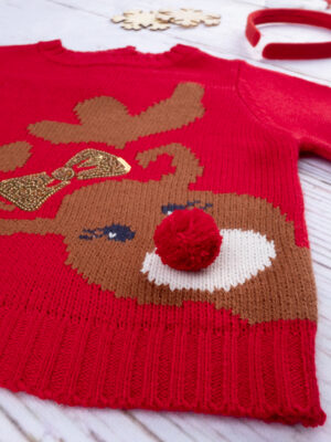 Jersey de tricot para niña 'renna' - Prénatal