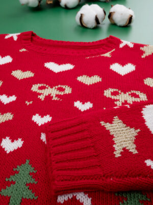 Jersey navideño de tricot para niña - Prénatal