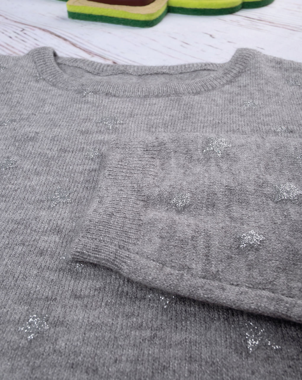 Jersey de tricot para niña fucsia - Prénatal