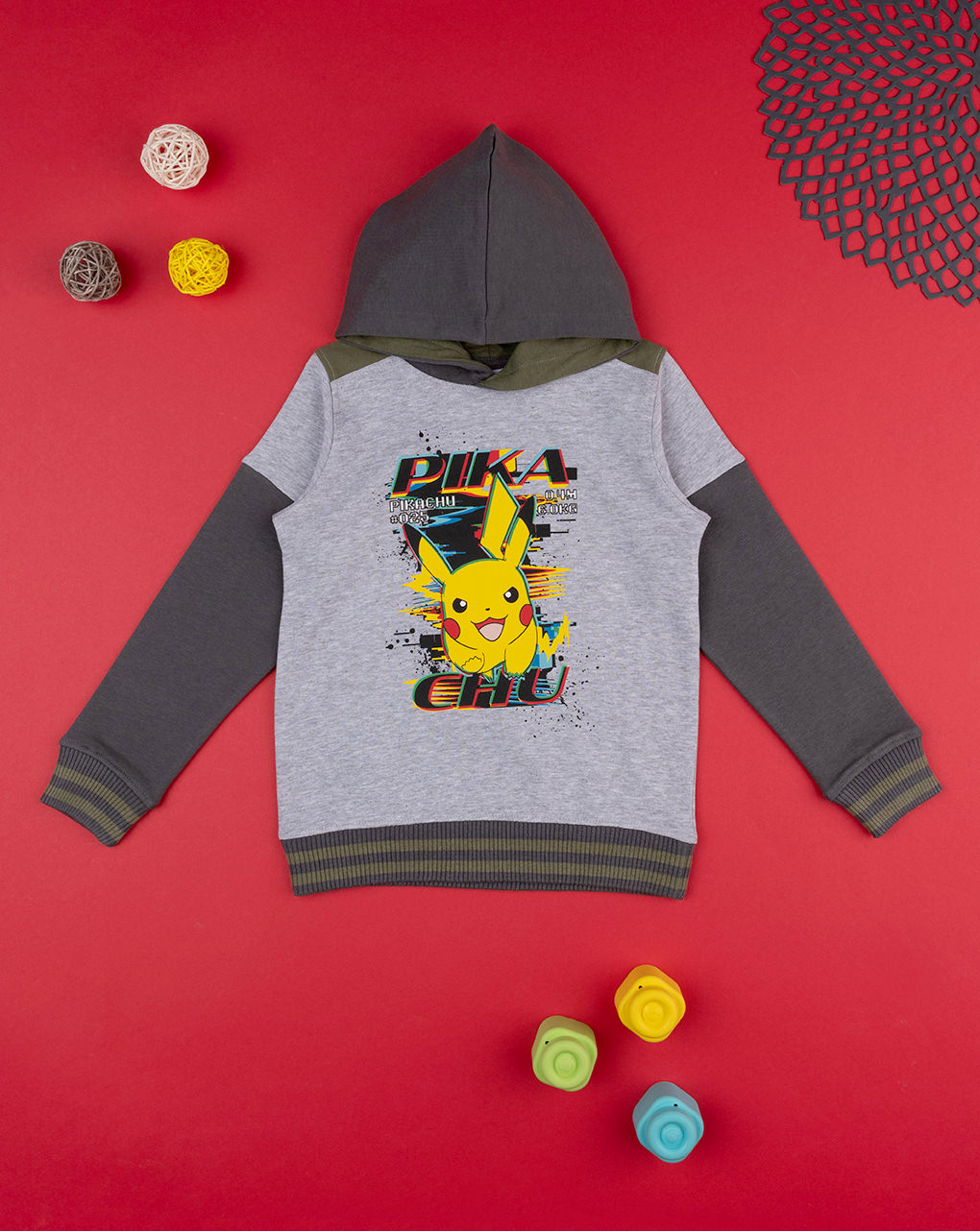 Sudadera con capucha de pokemon para niños - Prénatal