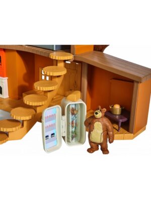 Masha y el oso - gran casa del oso con personajes - Masha&Orso