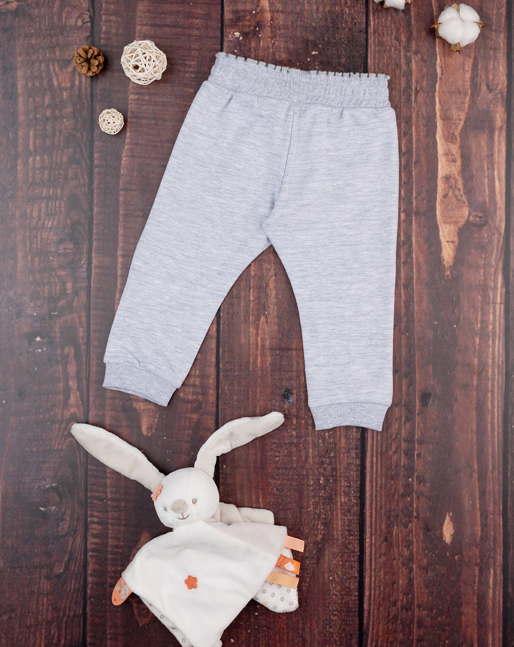 Pantalones de chándal para niña, color gris - Prénatal