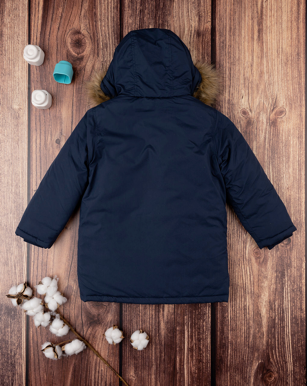 Chaqueta de caban azul bebé - Prénatal