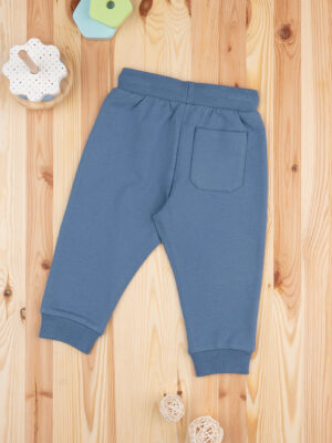 Pantalones de rizo de niño azul claro - Prénatal