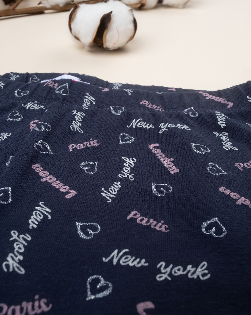 Mallas de jersey bimba blu - Prénatal