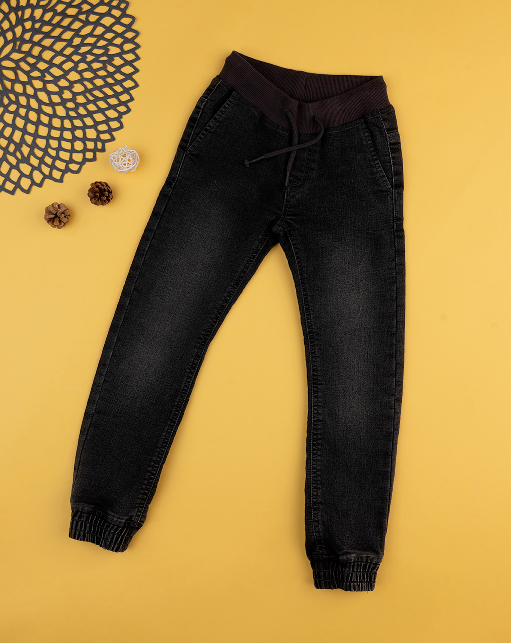 Pantalones vaqueros negros de bebé - Prénatal