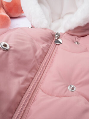 Chaqueta de nylon para niña rosa - Prénatal