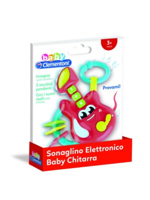 Baby clementoni - sonajero electrónico guitarra bebé - Baby Clementoni