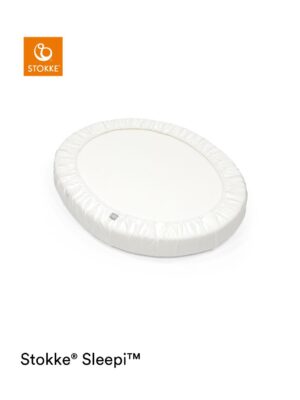 Sábana bajera white para minicuna sleepi™ mini v3 - stokke® - Stokke
