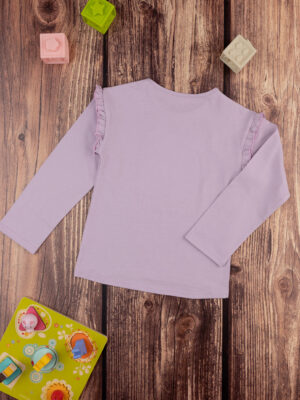 Camiseta niña lila "adorable" - Prénatal