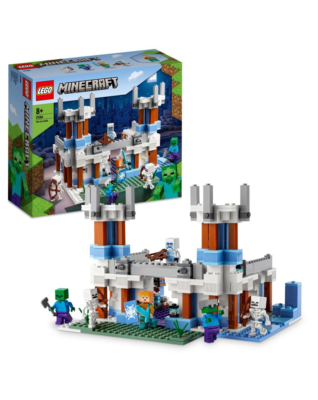 El castillo de hielo 21186 - lego minecraft - LEGO MINECRAFT
