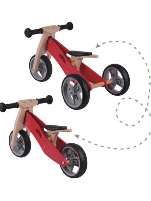 Minibike 2 en 1 rojo - proludis toys - PRO