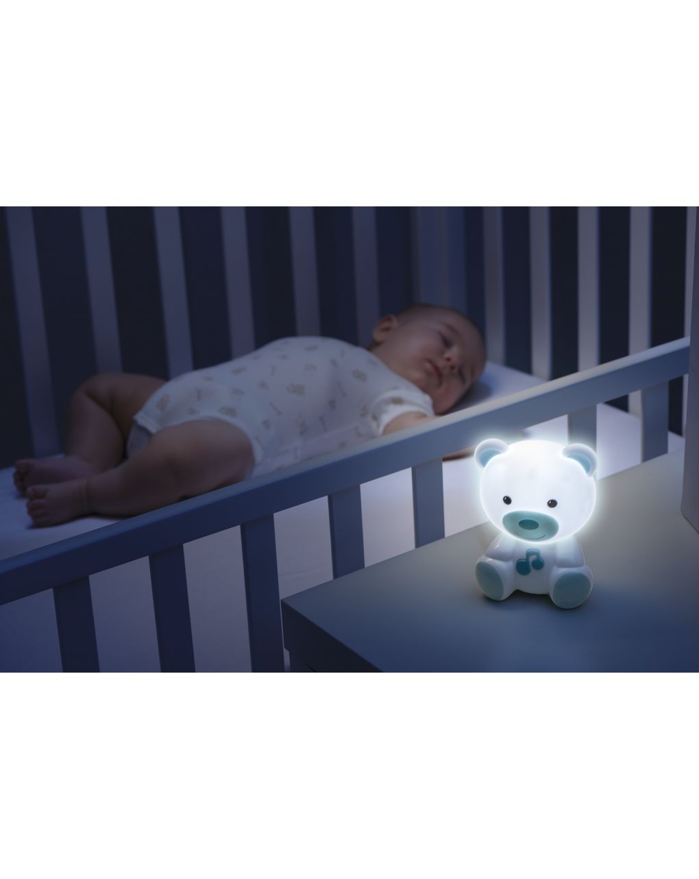 Bear night light dreamlight light blue - chicco - Chicco