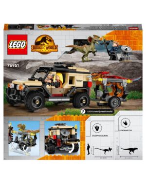 Transporte del pyrorraptor y del dilofosaurio 76951 - lego jurassic world - LEGO JURASSIC PARK/W