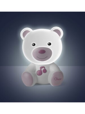 Luz nocturna bear dreamlight rosa - chicco - Chicco