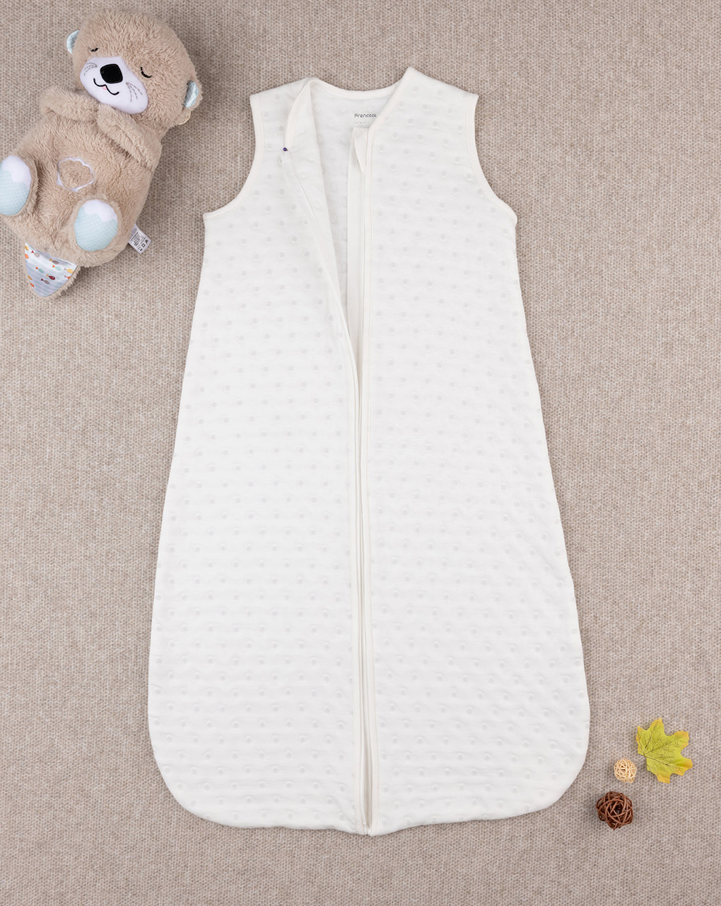Saco de dormir de manga larga para bebé niña - Prénatal Store Online
