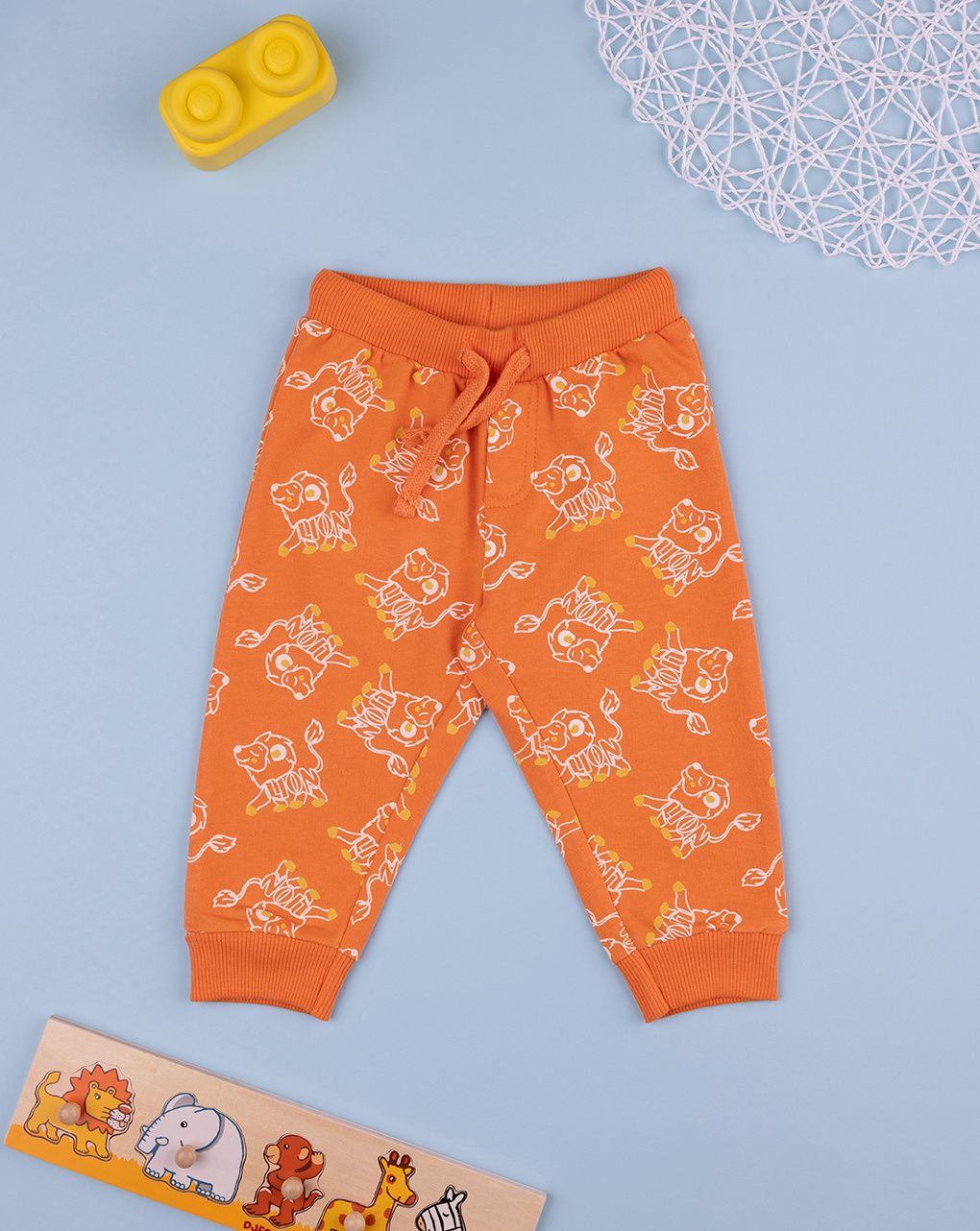 Pantalón polar naranja para bebé - Prénatal