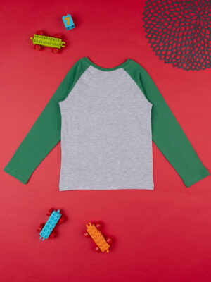Camiseta de manga larga raglan minecraft, niño - Prénatal