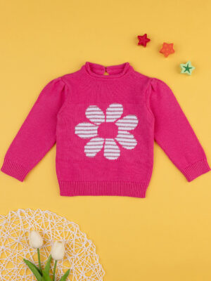 Jersey tricot rosa niña - Prénatal