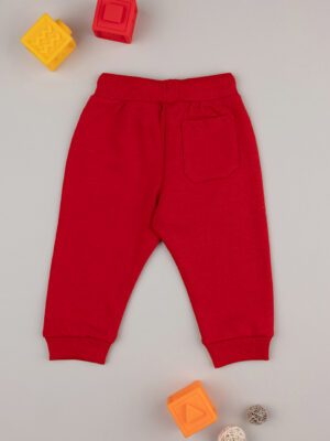 Pantalón french terry niño rojo - Prénatal