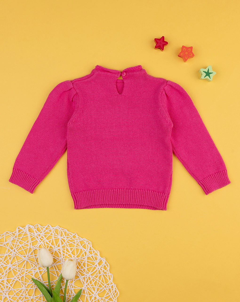 Jersey tricot rosa niña - Prénatal