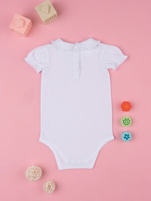 Body blanco sangallo bebé - Prénatal