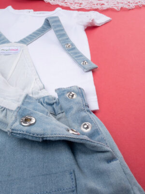 Conjunto de peto y camiseta de niña - Prénatal