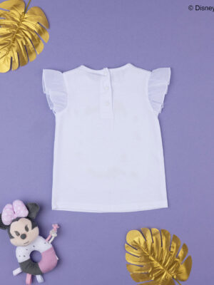 Camiseta niña "minnie dorata" algodón orgánico - Prénatal