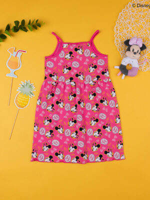 Vestido de playa de niña 'minnie' rosa - Prénatal