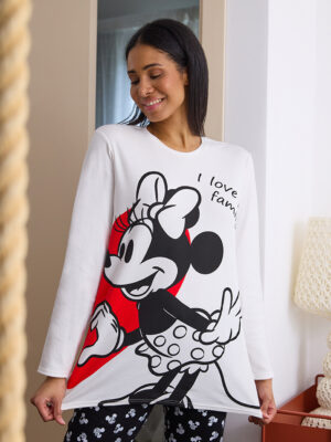 Pijama de mamá con estampado de minnie - Prénatal