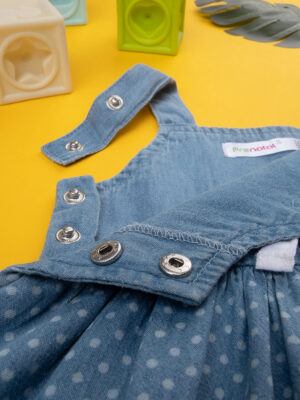 Vestido chambray niña denim - Prénatal