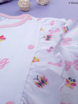 Pijama de niña "minnie" blanco/rosa - Prénatal