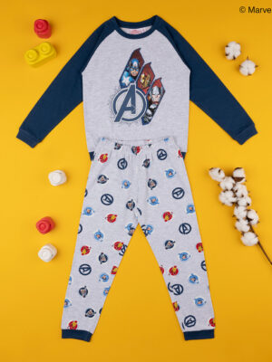 Pijama de niño "avangers" gris - Prénatal