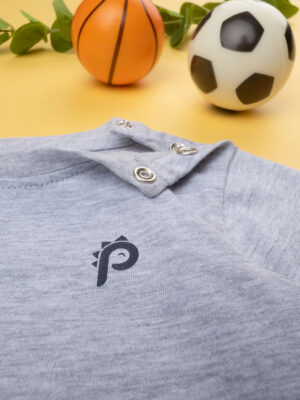 Camiseta prenatal infantil gris - Prénatal