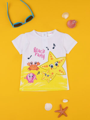 Camiseta niña "beach party" - Prénatal